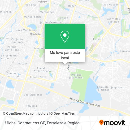 Michel Cosmeticos CE mapa