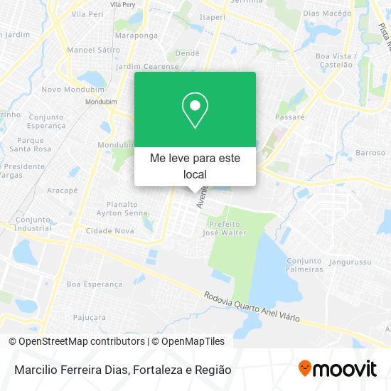 Marcilio Ferreira Dias mapa