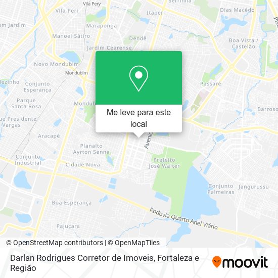 Darlan Rodrigues Corretor de Imoveis mapa