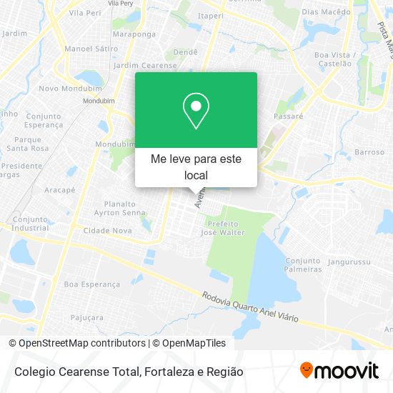 Colegio Cearense Total mapa