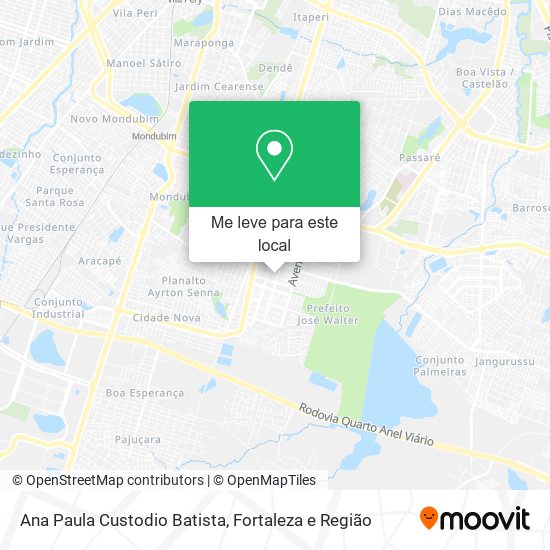 Ana Paula Custodio Batista mapa