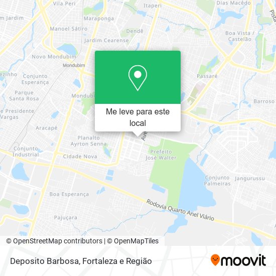 Deposito Barbosa mapa