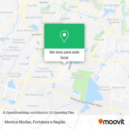 Monica Modas mapa