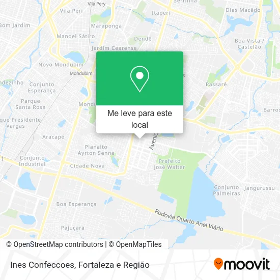 Ines Confeccoes mapa