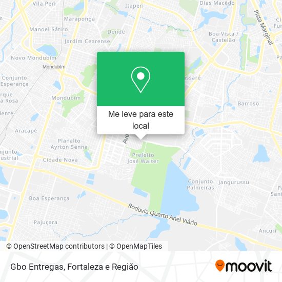 Gbo Entregas mapa
