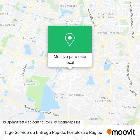 Iago Servico de Entrega Rapida mapa