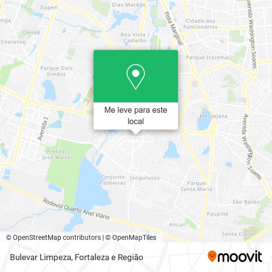 Bulevar Limpeza mapa