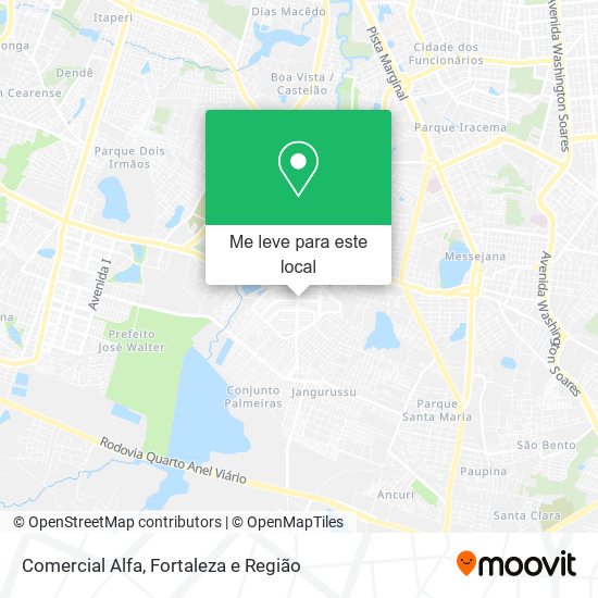 Comercial Alfa mapa