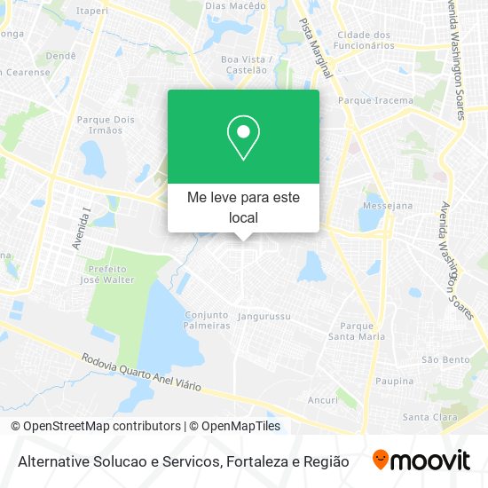 Alternative Solucao e Servicos mapa