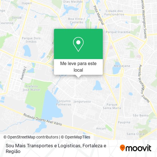 Sou Mais Transportes e Logisticas mapa