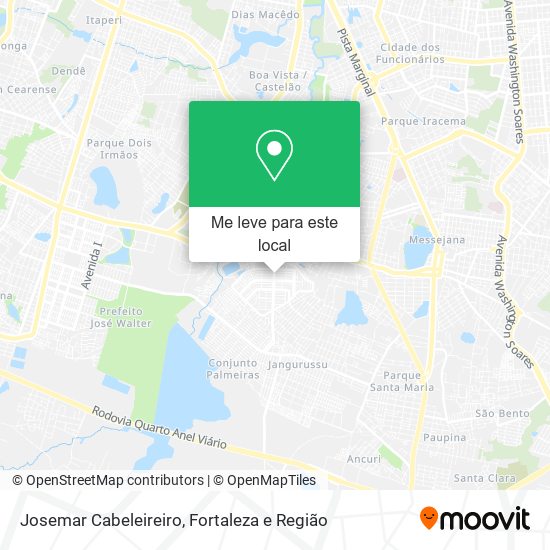 Josemar Cabeleireiro mapa