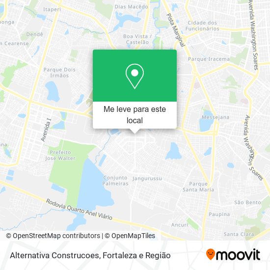 Alternativa Construcoes mapa