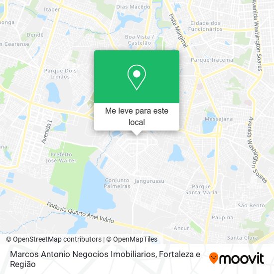 Marcos Antonio Negocios Imobiliarios mapa