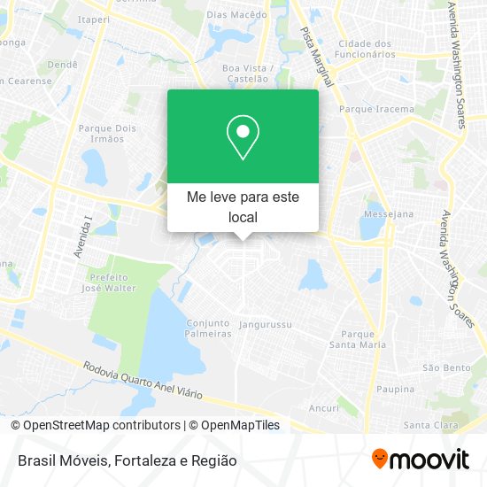 Brasil Móveis mapa