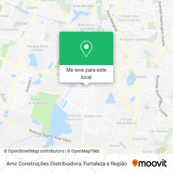 Amc Construções Distribuidora mapa