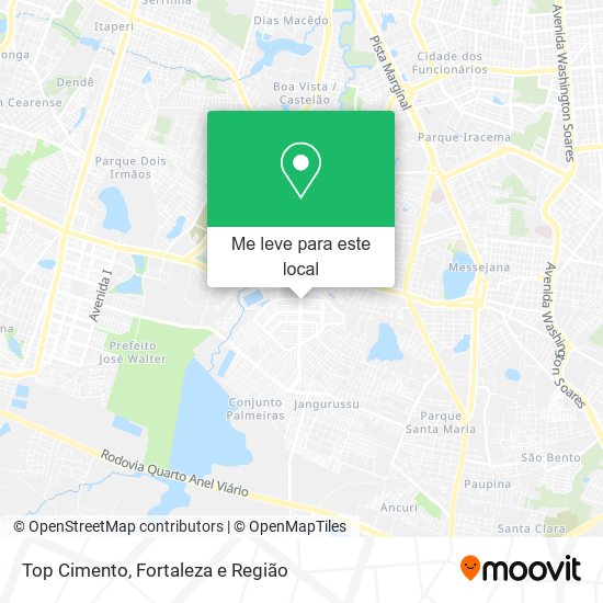 Top Cimento mapa