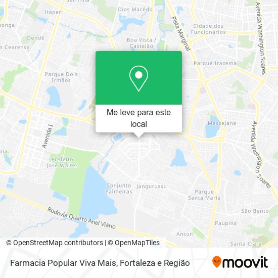 Farmacia Popular Viva Mais mapa