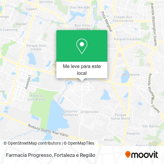 Farmacia Progresso mapa