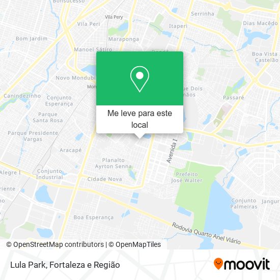 Lula Park mapa