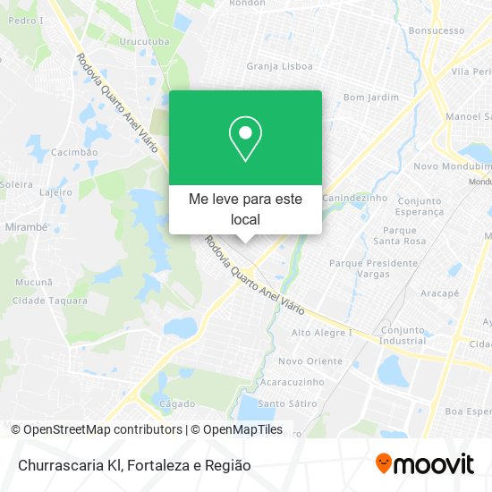 Churrascaria Kl mapa