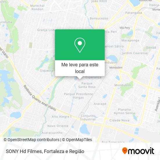 SONY Hd Filmes mapa