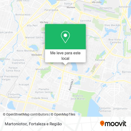 Martoniotoc mapa