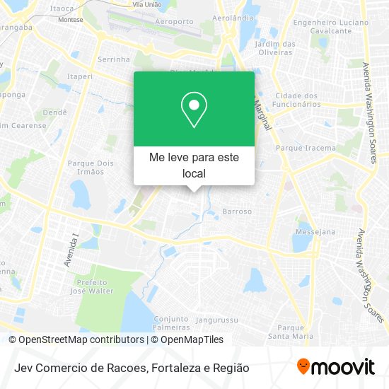 Jev Comercio de Racoes mapa