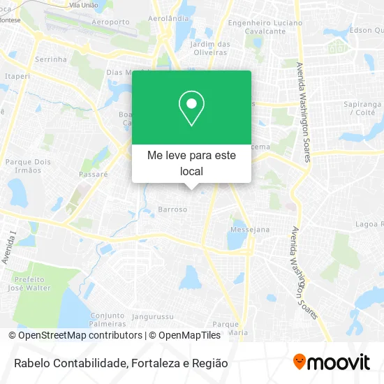 Rabelo Contabilidade mapa