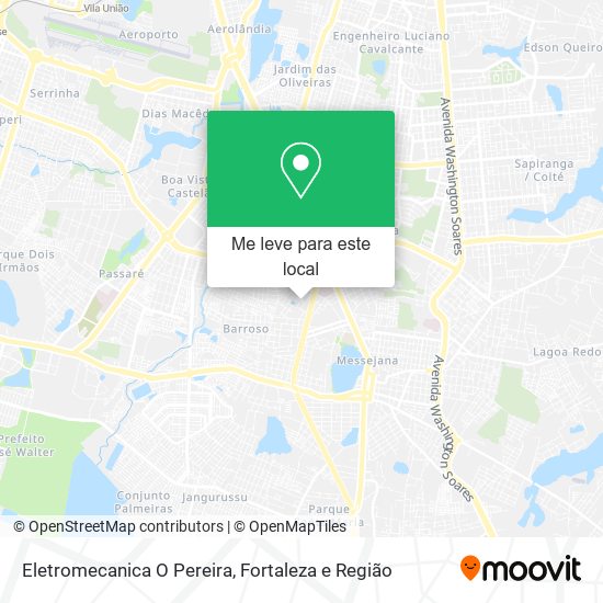 Eletromecanica O Pereira mapa