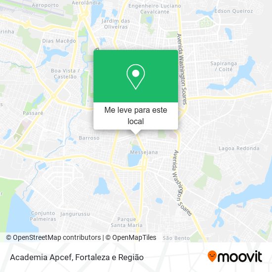 Academia Apcef mapa