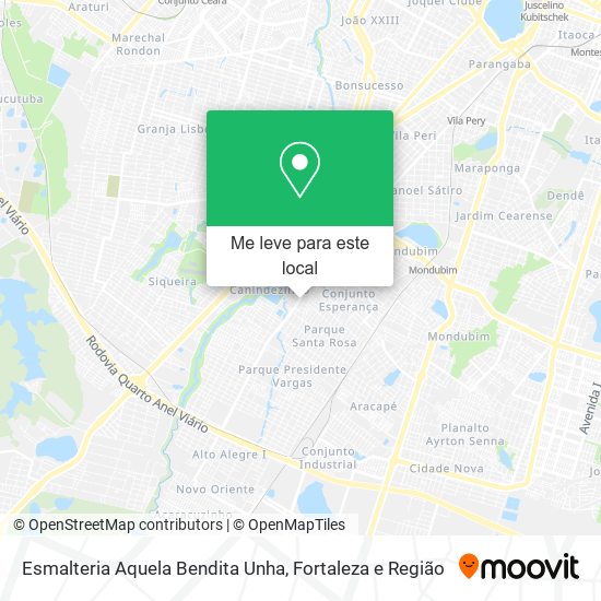 Esmalteria Aquela Bendita Unha mapa