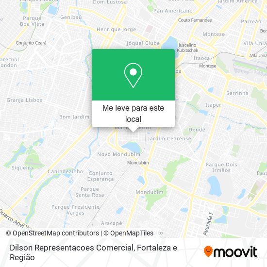 Dilson Representacoes Comercial mapa