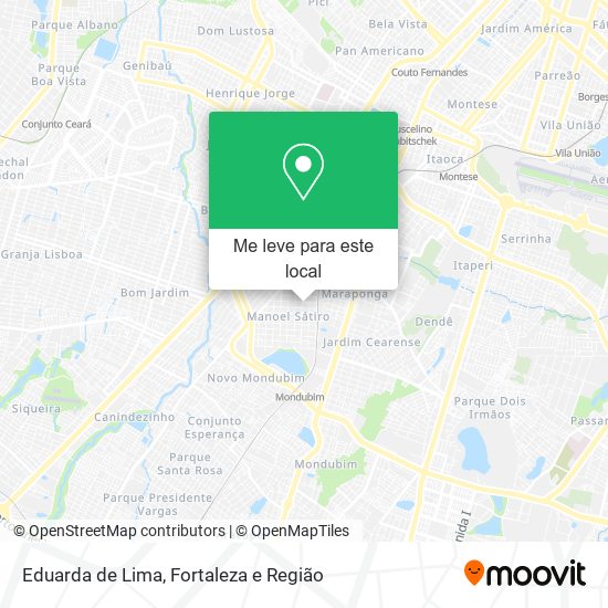 Eduarda de Lima mapa