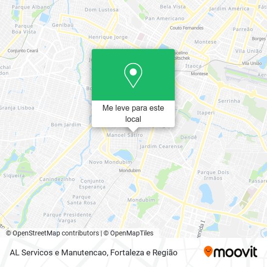 AL Servicos e Manutencao mapa