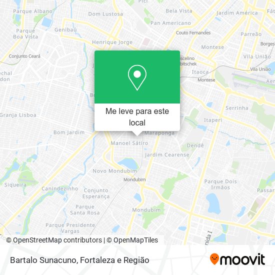 Bartalo Sunacuno mapa