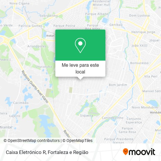 Caixa Eletrónico R mapa