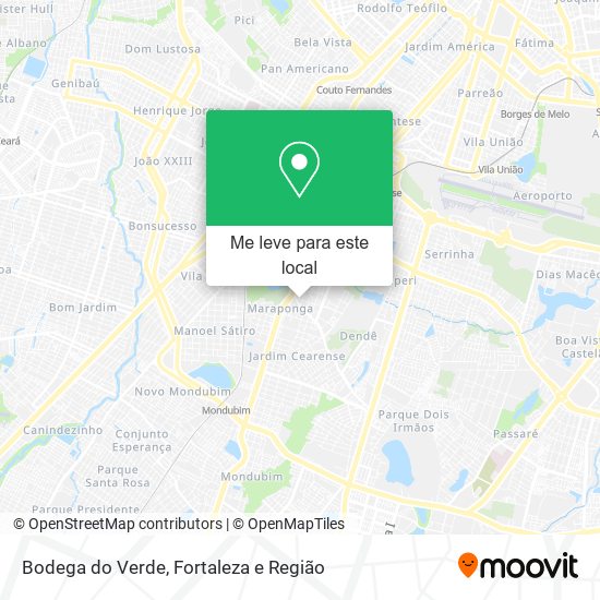 Bodega do Verde mapa