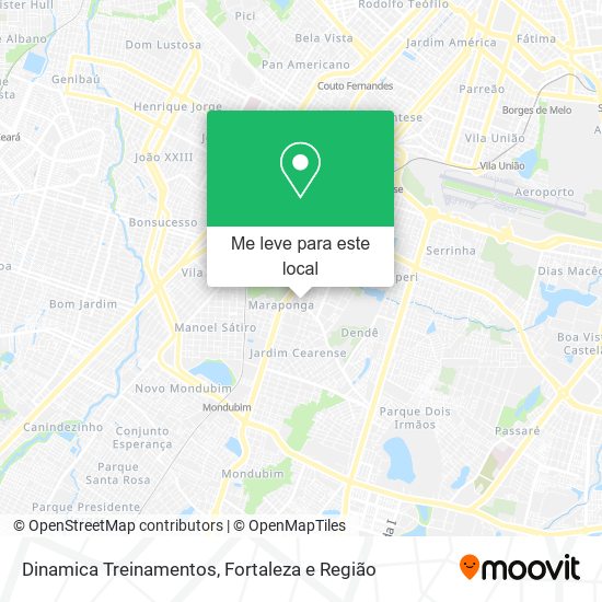 Dinamica Treinamentos mapa