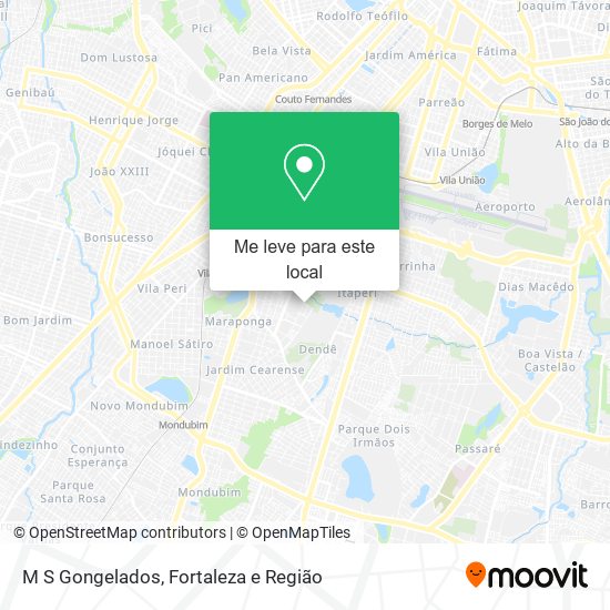 M S Gongelados mapa