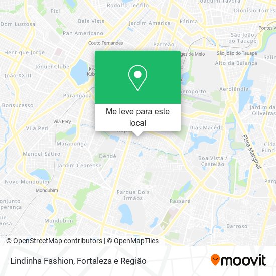 Lindinha Fashion mapa