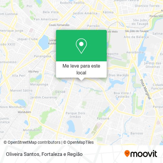 Oliveira Santos mapa