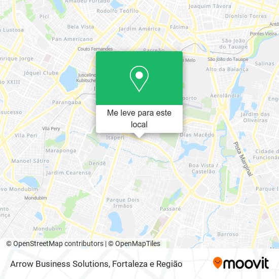 Arrow Business Solutions mapa