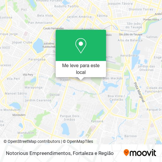 Notorious Empreendimentos mapa