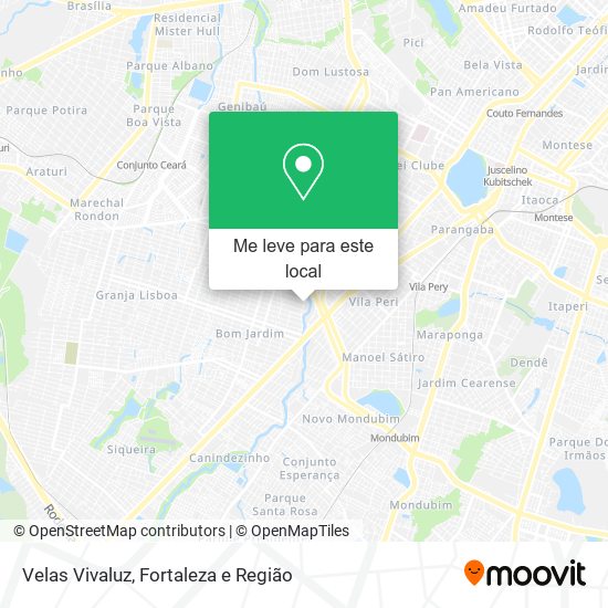 Velas Vivaluz mapa