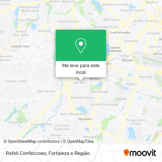 Rafeli Confeccoes mapa