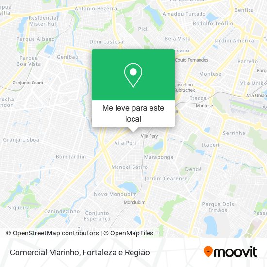 Comercial Marinho mapa