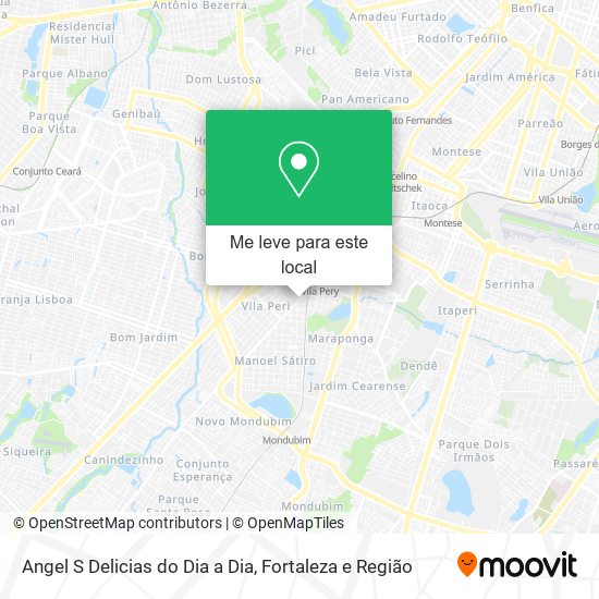 Angel S Delicias do Dia a Dia mapa