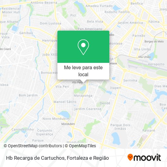 Hb Recarga de Cartuchos mapa