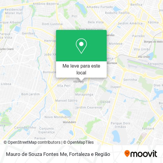 Mauro de Souza Fontes Me mapa