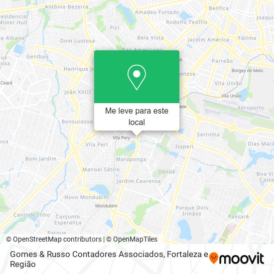 Gomes & Russo Contadores Associados mapa